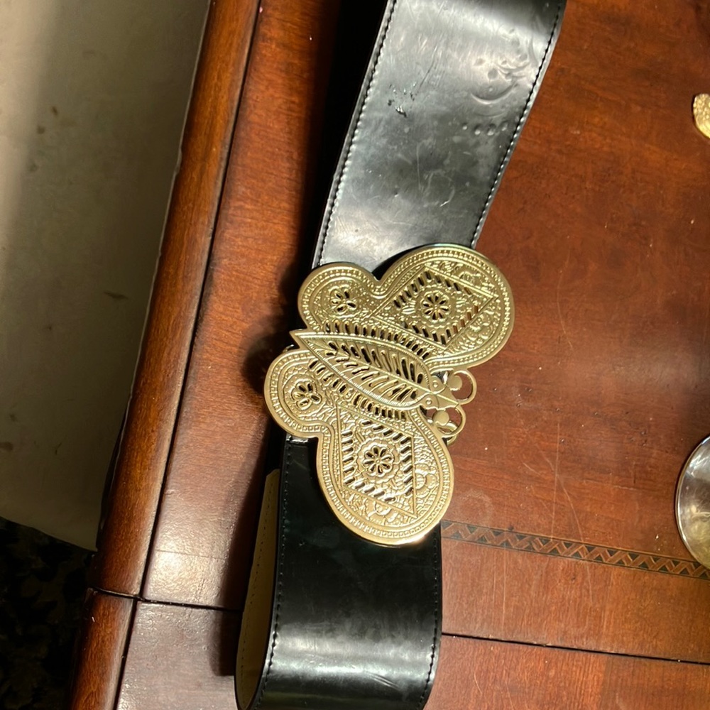 Kenneth Jay Lane Butterfly Belt. A rare find.